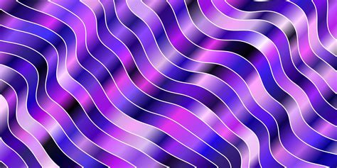 Light Purple Vector Texture With Wry Lines Colorful Abstract