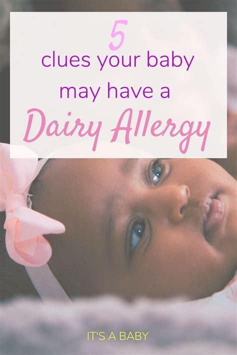 This includes all milk and dairy products, including lactose free versions of milk products. 5 Clues that you may have a Dairy Allergy Baby (even if ...