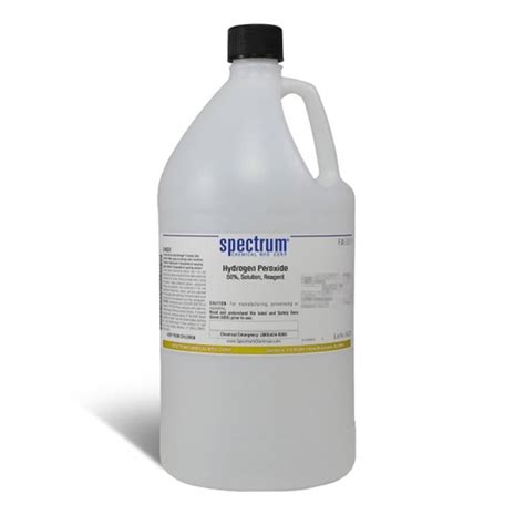 Hydrogen Peroxide 50 Solution Reagent 480 510 Spectrum