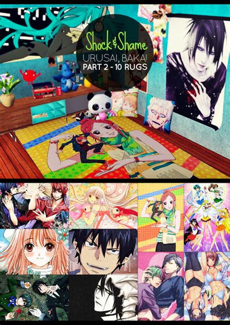 Sims 4 Anime Posters Cc