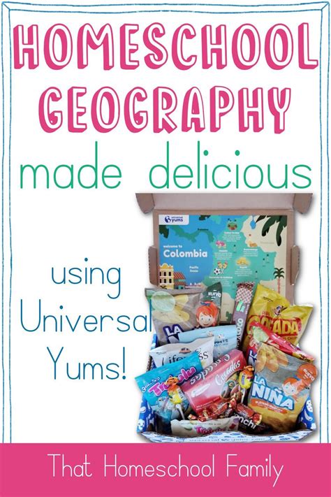 Homeschool Geography Is Delicious With Universal Yums That