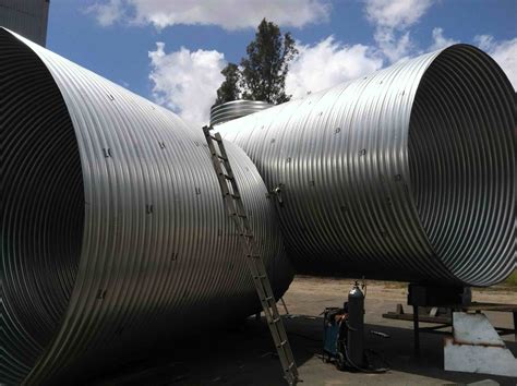 Projects Steel Pipe Garage Pacific Corrugated Pipe Company