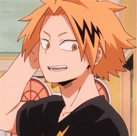 Kaminari Denki Icon Anime Human Pikachu Aesthetic Anime