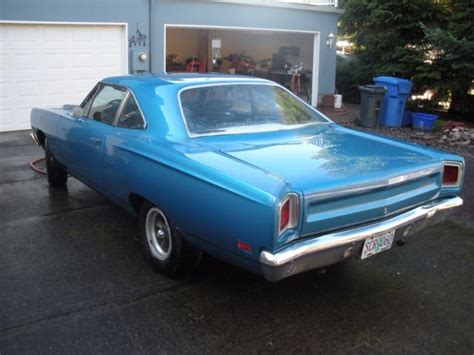 Seller Of Classic Cars 1969 Plymouth Road Runner Blueblue