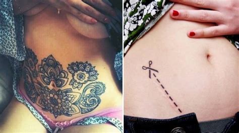 Los 8 Tatuajes Sobre Las Cicatrices De Parto Más Hermosos