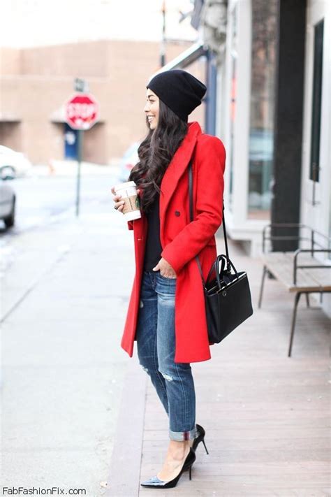 Style Guide 5 Classic Winter Coats Every Woman Should Own Red Coat