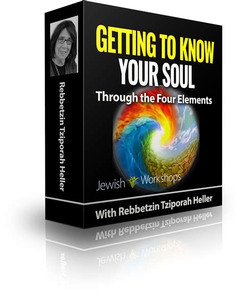 Getting To Know Your Soul Through The Four Elements Jewish Workshops