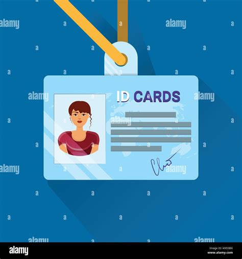 Driver License Card Stock Vector Images Alamy