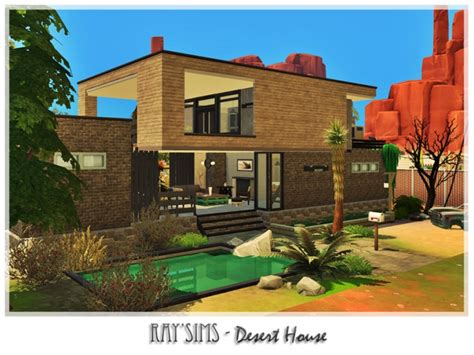 Desert House By Raysims At Tsr Sims 4 Updates