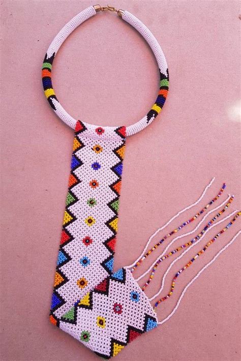 African Beads Necklace Beaded Necklace Patterns Handmade Earrings Beaded African Jewelry