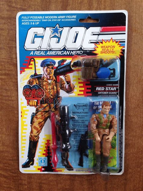 Gi Joe Red Star Moc Vintage 90s Action Figure By Mikesvintage 2800