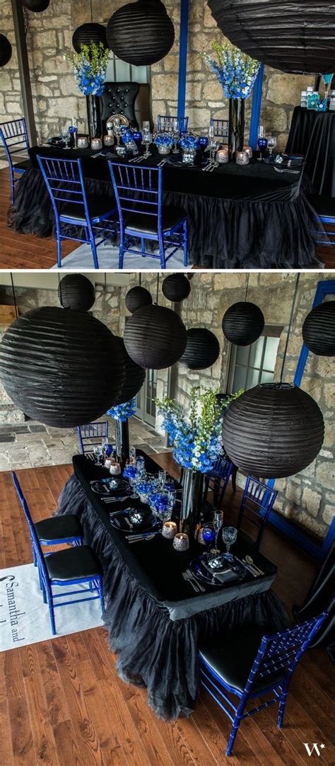 Popular items for black silver wedding. Pin by Lee McGraw on wedding ideas | Black party ...
