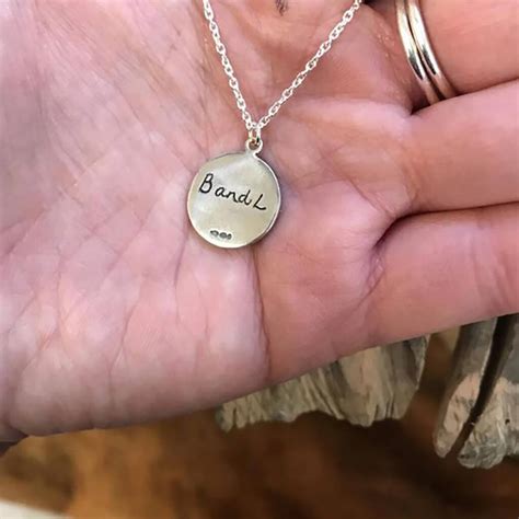 Personalised Engraved Message By Charlotte Lowe Jewellery