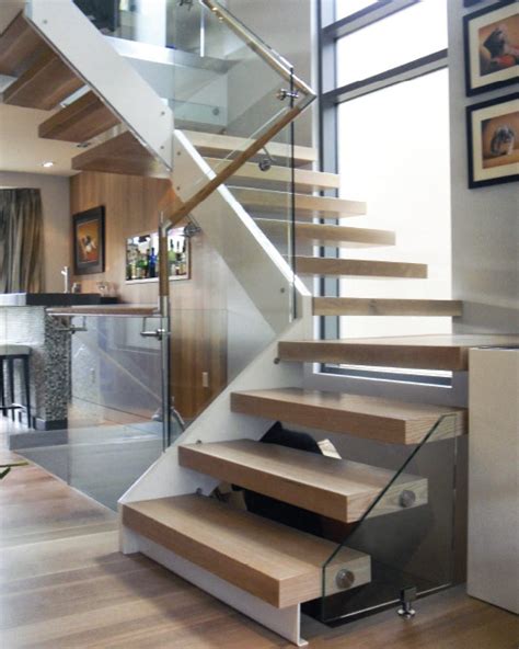 Mrail Modern Stairs Central Stringer Cantilevered Stairs