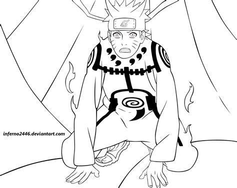 Desenho Naruto Para Colorir