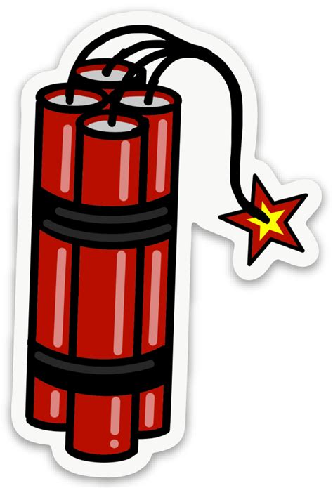 Image Of Dynamite Sticker Clipart Full Size Clipart 5639899