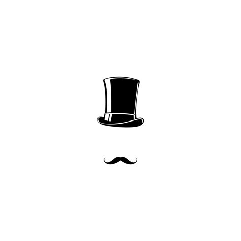 Gentleman Vector Icon Icon Man Isolated On White Background Flat