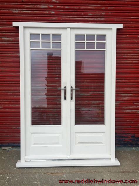 Hardwood Timber French Doors With Astragal Glazing Bars Bespoke Made