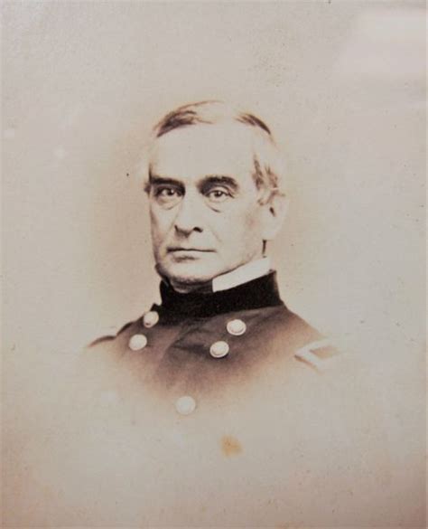 Framed Cdv General Robert Anderson Hero Of Fort Sumter Civil War