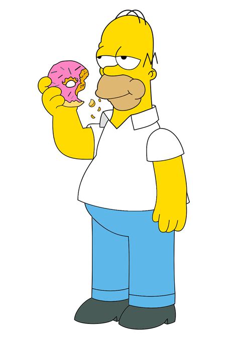 Homer Simpson Vector By Billybobfm On Deviantart