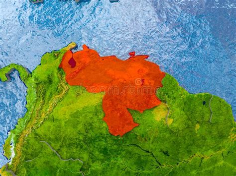 Map Of Venezuela Stock Illustration Illustration Of Object 107325682