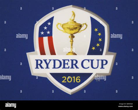 The Ryder Cup Logo Seen During A Photocall At The Royal Portrush Golf