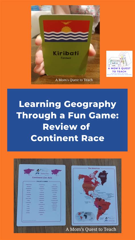 Learning Geography Through A Fun Game Review Of Continent Race In 2020