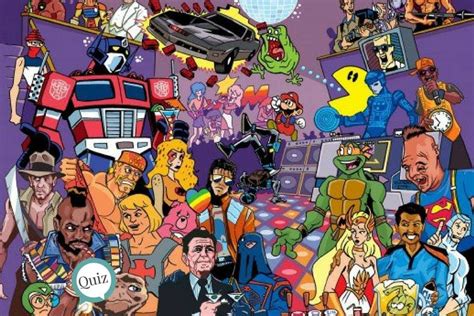 Reconoce Estos Personajes ¡caricaturas De Los 80s Cartoons 1980s