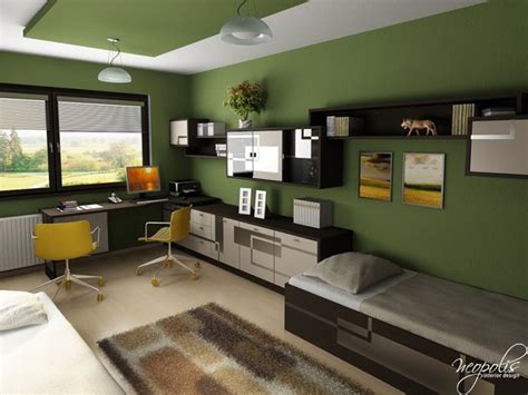 A hot and vibrant pink, like the one used on this sofa, might seem like a bold choice, but when you add in black, the room balances out. 60 Original Children's Bedroom Design Showcasing Vibrant ...