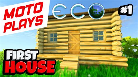Eco Gameplay House Build Open World Survival Crafting And Building