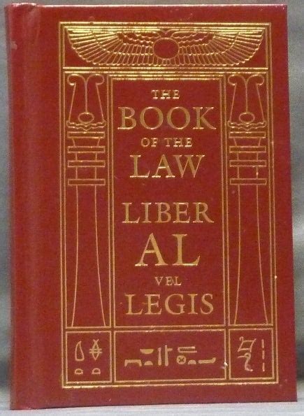 The Book Of The Law Liber Al Vel Legis Aleister Crowley First Usgl