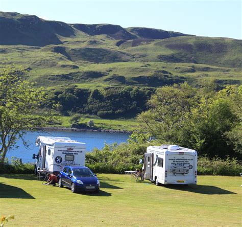 Wild Camping And Caravan Parks With A Motorhome