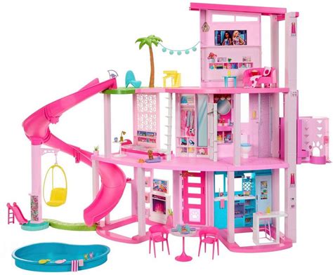 Barbie Puppenhaus Traumvilla Mit 3 Etagen Licht Und Soundeffekt