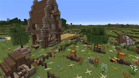 Minecraft Farm Aesthetic