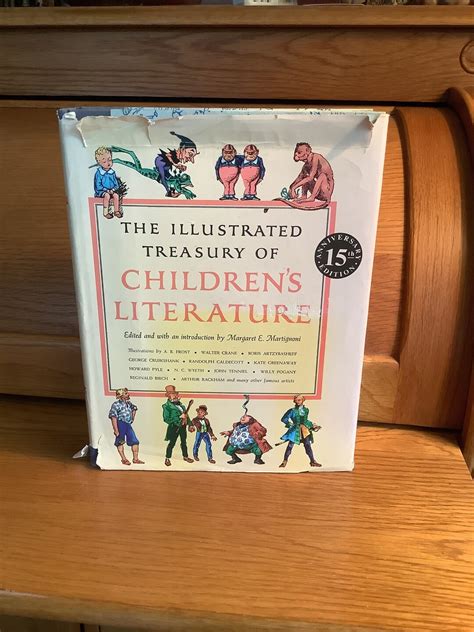 The Illustrated Treasury Of Childrens Literature 1955 Etsy