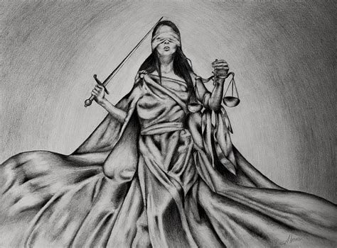 Lady Justice Drawing At PaintingValley Com Explore Collection Of Lady