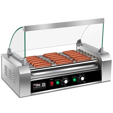 Costway Commercial 1830 Hot Dog Hotdog 711 Roller Grill Cooker