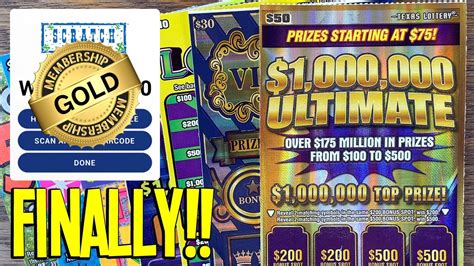 Finally I Joined The Club 💰 50 1000000 Ultimate ⫸ 170 Texas Lottery Scratch Offs Youtube