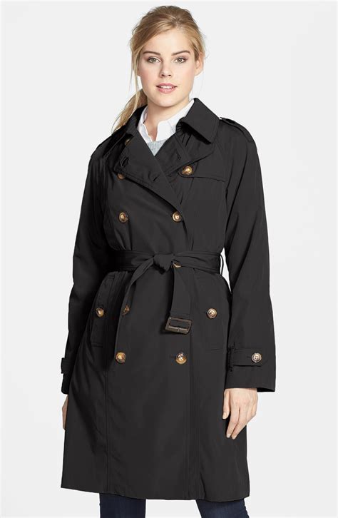 London Fog Double Breasted Trench Coat With Detachable Liner Nordstrom