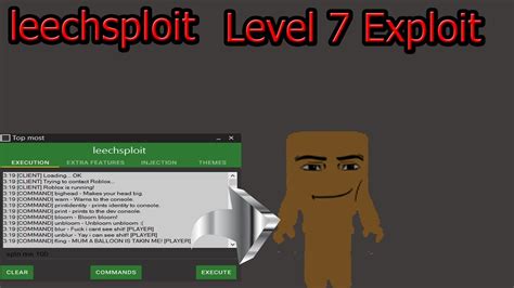 Roblox Exploit Hack LEVEL7 Leechsploit PATCHED Bighead Naked Guest