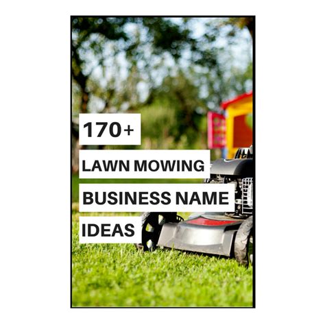 At first, you start out by offering one service, like mowing lawns. 170+ Lawn Mowing Business Name Ideas - Kate Shelby
