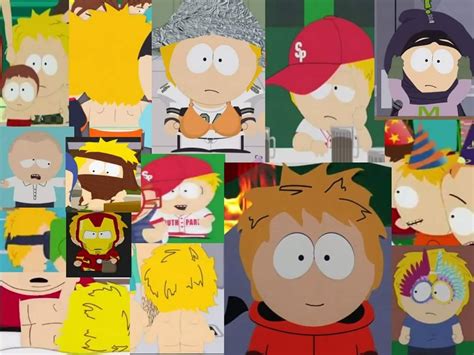 The Many Faces Of Kenny Southpark