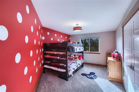 Decowall dw1612 construction site kids wall decals wall from childrens bedroom wall stickers removable , image source: This homeowner wanted a Minnie Mouse and Mickey mouse ...