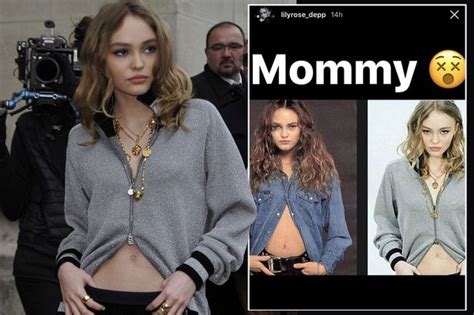Lily Rose Depp Highlights The Fact Shes Mother Vanessa Paradis