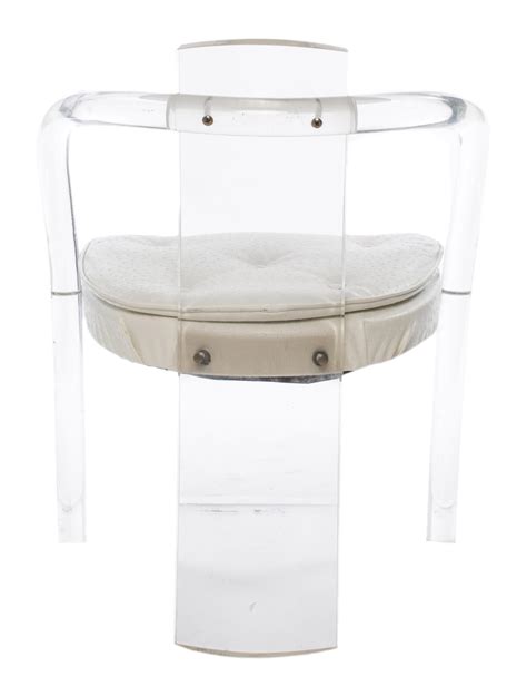 Sculptural lucite chair by michel dumas for atelier 1970s at pamono. Vintage Lucite Chairs - Furniture - VIN20001 | The RealReal