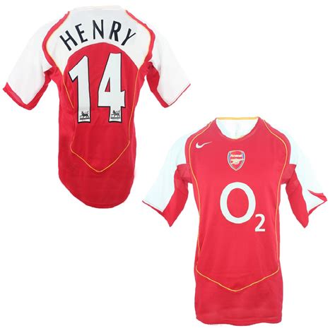 Nike Arsenal London Camiseta 14 Thierry Henry 200405 Nuevo Senor Sml