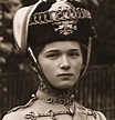 grand Duchess Olga Nikolaevna of Russia in her regimental uniform ...
