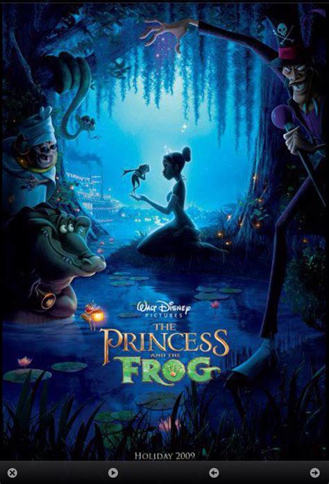 The Princess And The Frog Disney Movie Posters Walt Disney Animated