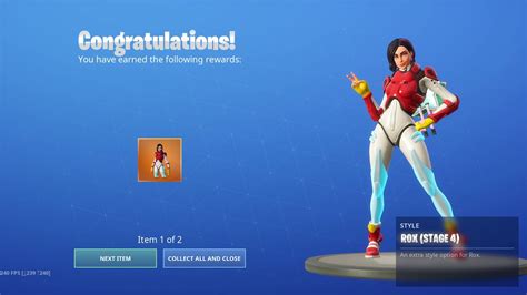 Fortnite Challenges Nbkg Unlocks A New Skin Style For Rox Stage