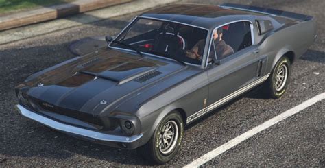Gta 5 Shelby Mustang Gt 500 1967 Stock And Wide Kit Version V3 Add On